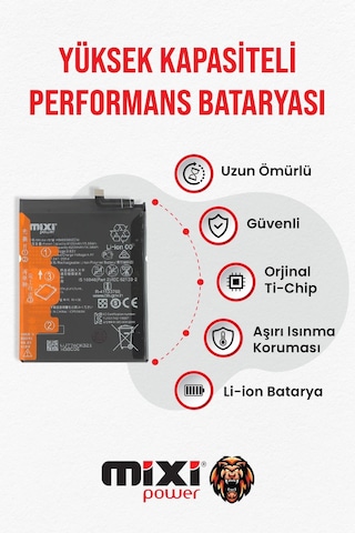 Huawei P40 Lite Uyumlu Tam Kapasite Batarya Tr Garantili