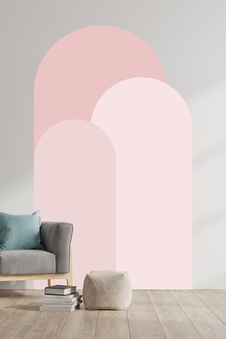 Bohem 3lü Duvar Sticker Çok Renkli