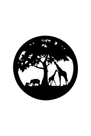 Afrika Rüyası Dekoratif Ahşap Tablo-3