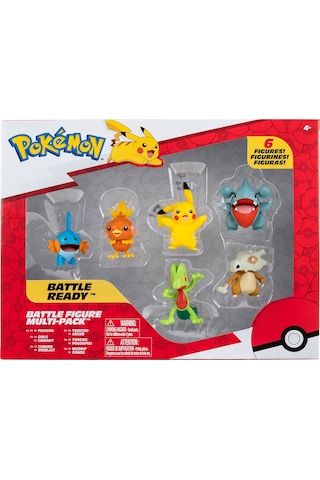 Pokemon Battle 6'lı Figür Seti Pkw2685