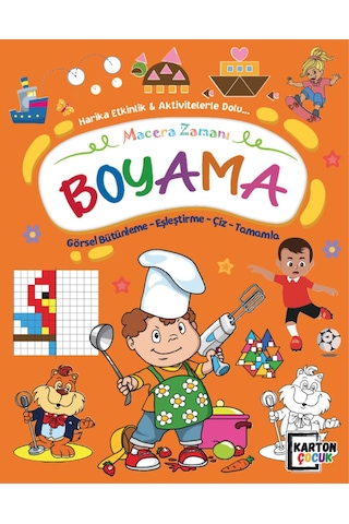 4e Macera Zaman Labirent Farkı Bul Boyama Arabul 4 Kitap