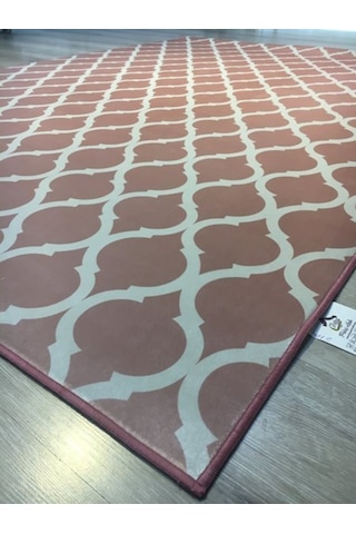 Doğuş Halı Milano Dm2104 Pudra 140X200Cm Yıkanabilir Kaymaz Halı