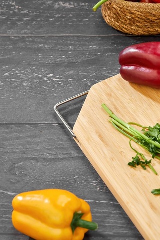 Cooker Bambu 34x24x2 Kesme Tahtası Ckr3917 Bej