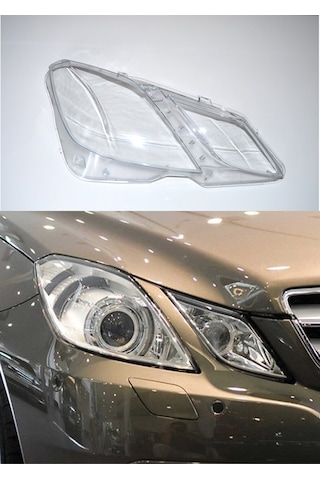 Mercedes E Serisi W207 Coupe-Cabrio Makyajsız Far Camı Sağ 10-13