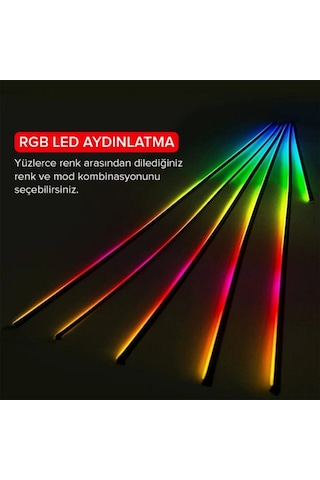 Volkswagen Golf 7 Uyumlu 64 Renk 210 Mod Animasyonlu Araç İçi Ambiyans Led Aydınlatma