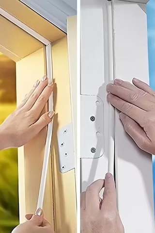 Kapı & Pencere Sızdırmazlık Fitili 10 Metre 2x5 M Kendinden Yapışkanlı Rüzgar & Ses Yalıtımı 10