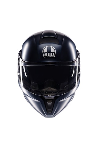 Agv Kask Streetmodular Mono Matt Profondo Kask Blue Siyah