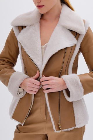 Valmenti Kadın Kürk Taba Mont 616 6593 Bn Kurk Sk24/25 Taba Taba