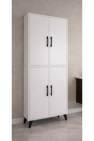 Çınar Çift Katlı Banyo Dolabı Çok Renkli