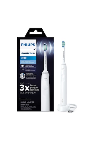 Philips Sonicare 3100 Şarj Edilebilir Elektrikli Diş Fırçası Beyaz