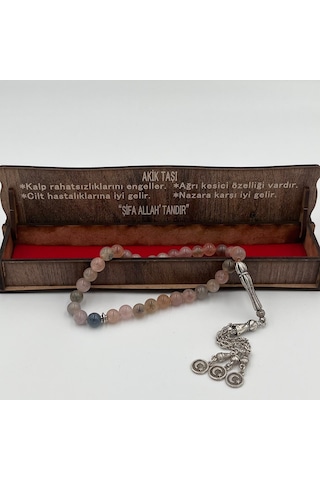 Lapis Lazuli Taşlı Erkek Tesbih Özel Ahşap Kutulu Hediyelik Tesbih Şık Erkek Hediyesi Tb24 67707060