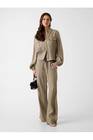 Guess Dalia Akışkan Kısa Kadın Yeşil Gömlek W6gh22w1789-g8cj Yeşil