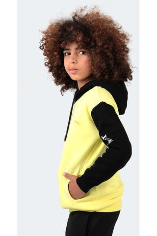 Slazenger DJURO IN Unisex Çocuk Sweatshirt Sarı