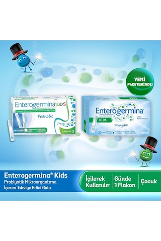 Enterogermina Kids 5 ML 20 Flakon 2 Adet