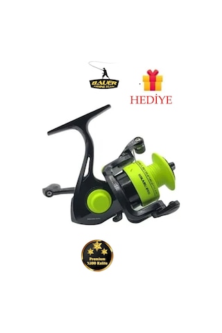 Bauer Hıkaru 200 Lrf & Spin Olta Makinesi 5 Bilye
