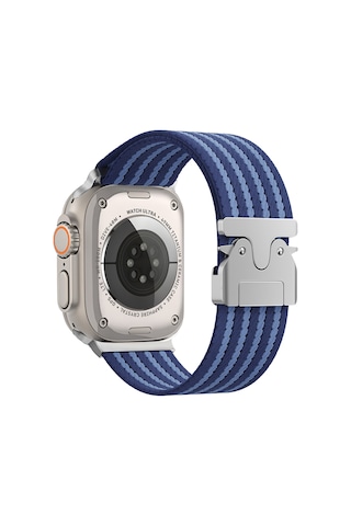 Watch 49mm Mkst Krd-133 Naylon Kumaş Hasır Örgülü Kordon - Turuncu