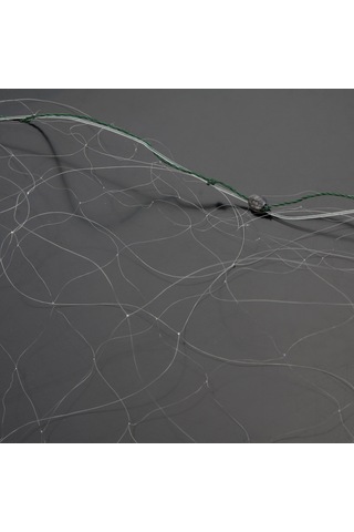 Reedark 3 Katlı Balık Av Ağı - 2 Parmak Ağı 10x10cm/3x3cm/10x10cm Ağı Boyutları - 25x1.3m Fiber Malzeme