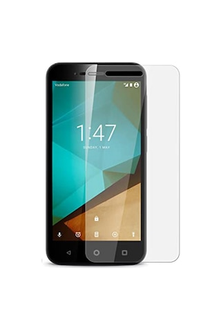 Vodafone Smart Style 7 Nano Kırılmaz Cam Ekran Koruyucu Şeffaf