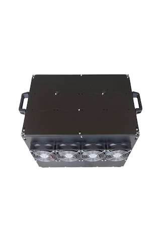 RigBu Kapalı Mining Rig Kasası SK53 Fanlı + Hız Ayarlı Siyah