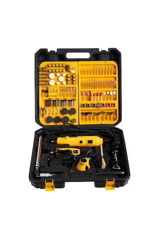 Deko Turkey Dkt462G 462 Parça 500W Devir Ayarlı Çift Adet Gravür Oyma Hobi Seti