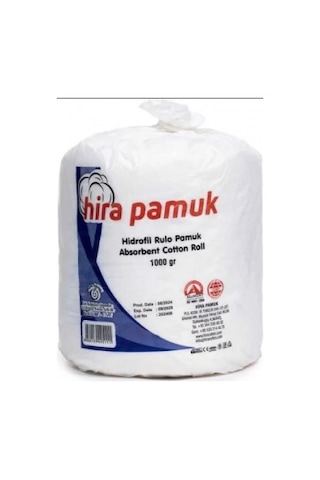 Gees Global Hidrofil Rulo Pamuk - 1 Kg Gbzs