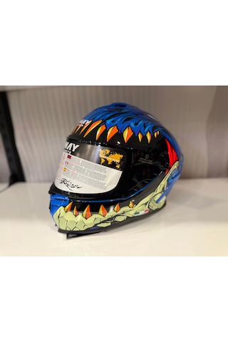 Sway Sw 867 Storm Full Face Kapalı Kask Mavi