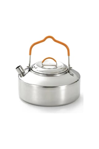 Mufunye Kamp Su Kaynağı, Taşınabilir Çay Kahve Kazanı - Paslanmaz Çelik, Kolcu Çok Renkli