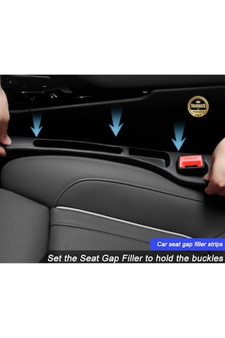 Kia Sportage 2011-2012-2013-2014-2015 Araba Koltuk Arası Boşluk,doldurucu,organizer , İki Adet Siyah Araç İçi,düzenleyici