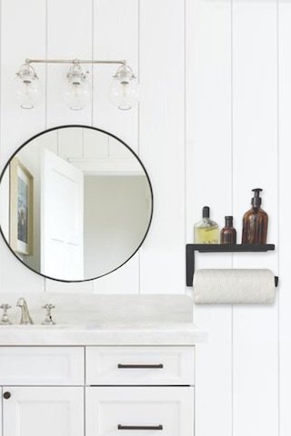 Rulo Kağıt Havluluk Peçetelik Banyo Düzenleyici Siyah KAGITHAVLU Siyah
