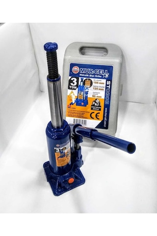 3 Kg Kş03 Şişe Kriko 3 Ton Makine Krikosu 2 Yıl