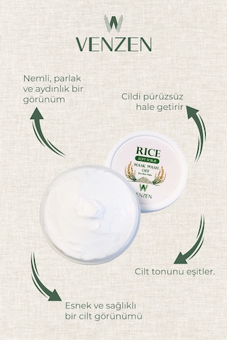 Rice Mask Wash Off Soft Scrub - Aydınlatıcı Yüz Bakım Peeling Maske 100g