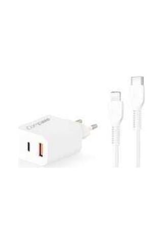 Compaxe Type-c Ve Usb Girişli + Type-c Lightning Şarj Kablolu Set Cta-350tı
