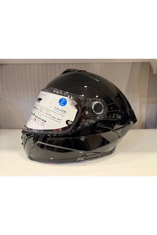 Kask Mt Thunder 4r Sv Pure Parlak Siyah