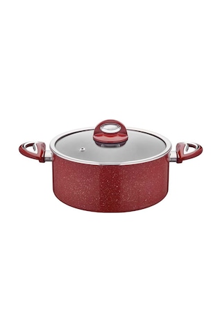 Taç Granit Derin Teflon Yemek Tenceresi 26 CM