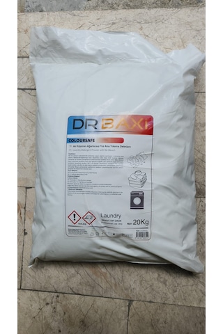 Dr. Baxi Az Köpüren Ağartıcısız Toz Ana Yıkama Deterjanı 20 KG