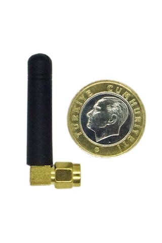 45mm 2dbi 2.4 - 2.5 Ghz Sma Erkek 90 Derece Wi-fi Anten