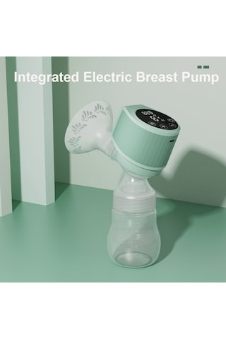 Entegre Elektrikli Göğüs Pompası Emzirme İçin 3 Mod & 9 Ayarlanabilir Emme Seviyesi Düşük Gürültü Geri Akış Önleyici 150ml Süt Şişesi İle Dahili Pil