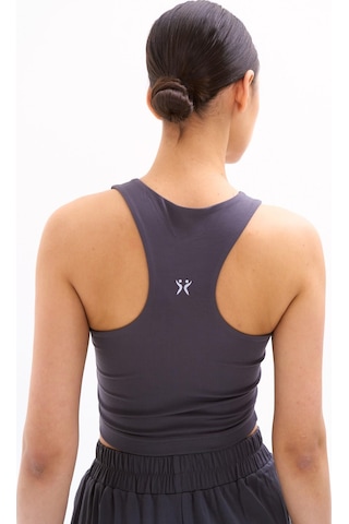 Normal People Lıor - Spor Bra Softflow Kumaş Gri