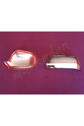 Woc Chrome Vw Bora Krom Ayna Kapağı 1998-2004 2 Parça Abs  Krom