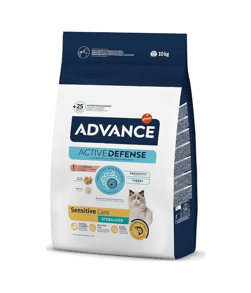 Advance Sterilized Kısırlaştırılmış Somonlu Kedi Maması 10 KG