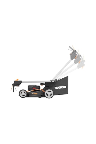 Worx WG748E 40V 4.0Ah Li-İon 46 CM Profesyonel Kömürsüz Şarjlı Çim Biçme Makinesi