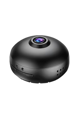 Ulzyvf Mini Wi-fi Kamera İç/dış Mekan Aksiyon Kamera Gece Görüşlü Hareket Algılama Siyah Siyah