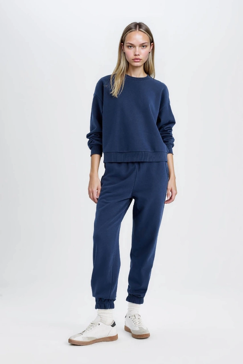 Defacto Lacivert Kadın Alt-üst Takım D8022ax/nv241 Lacivert