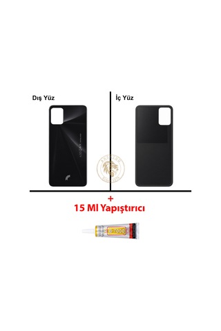 Reeder Yapıs Tırıcı S19 Max Siyah Yapıs Tırıcı B-7000 Yapıştırıcı Arka Kapak Arka Cam Batarya Kapağı Lazer Kesim Kapak Pil Kapağı Back Cover Çok Renkli