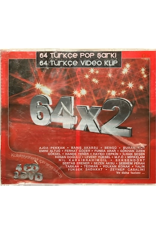 Plak Değildir Cd Dir Cd 64 Türkçe Pop Şarkı + 64 Türkçe Video K