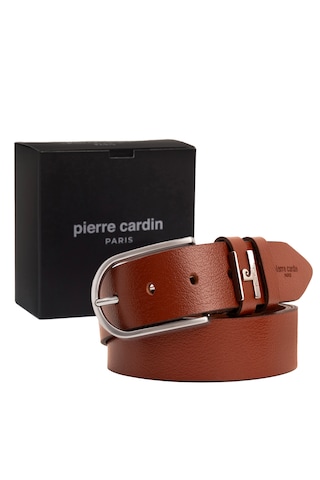 Pierre Cardin Siyah Deri Erkek Kemer En 4cm Pc-mdl Taba