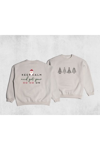 Unisex Oversize Ho Ho On Sweatshirt
