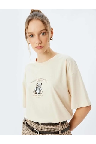 Koton Kadın T-shirt 5sal10069ık-29854