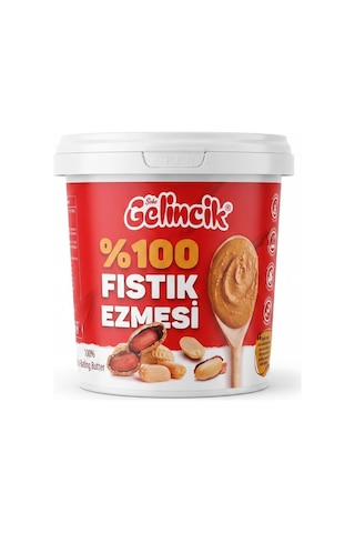 Şekersiz %100 Saf Doğal Fıstık Ezmesi 1 Kg Katkısız Taze Çekim Glutensiz Yer Fıstığı Ezmesi