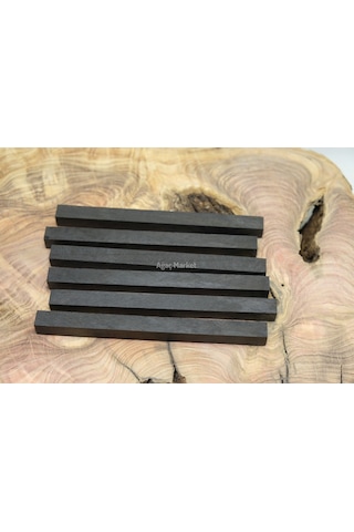 Abanoz Ağacı Çıta Parça Paket 1Cmx1Cm